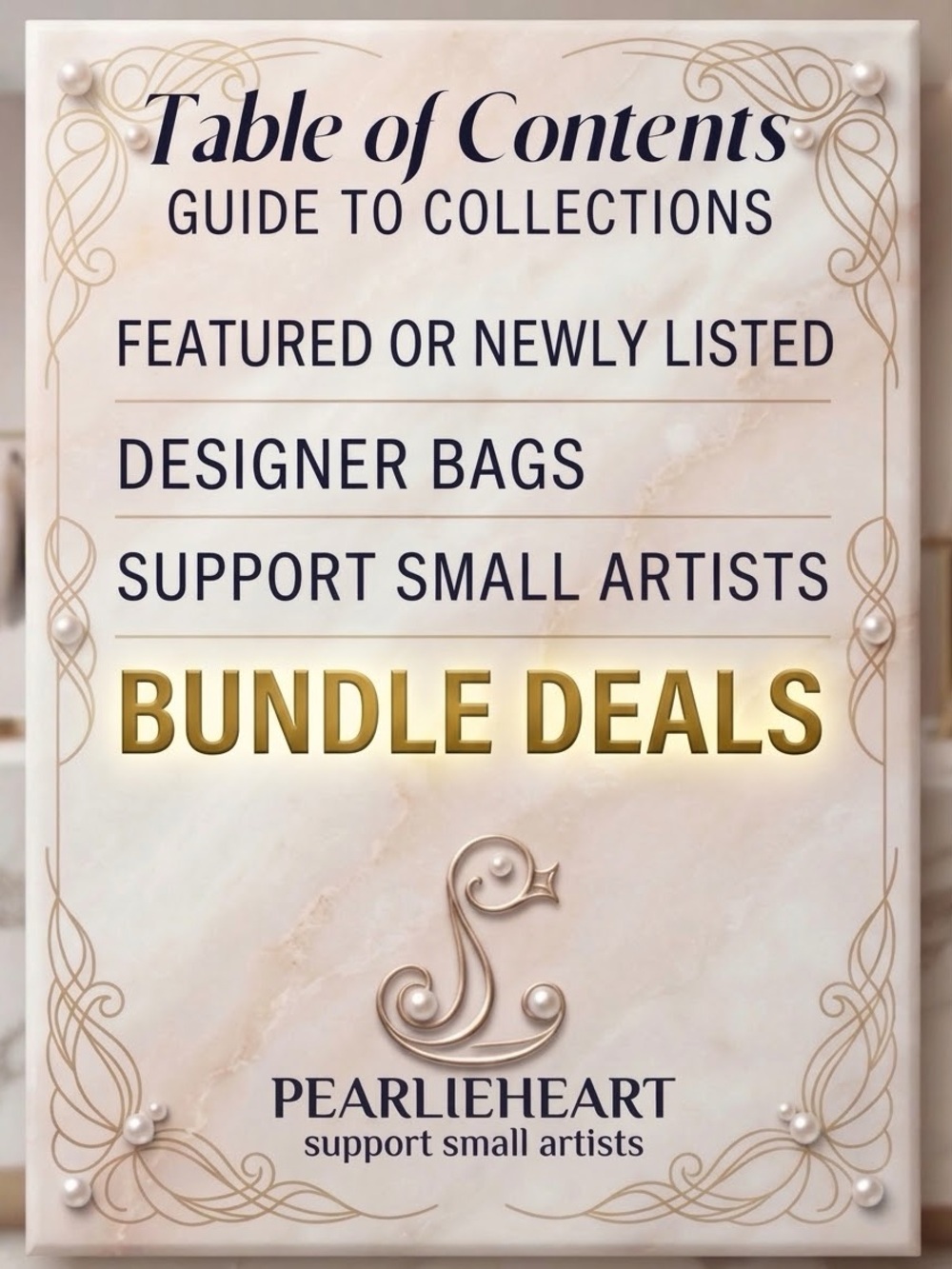 BUNDLE DEALS: Table of Contents